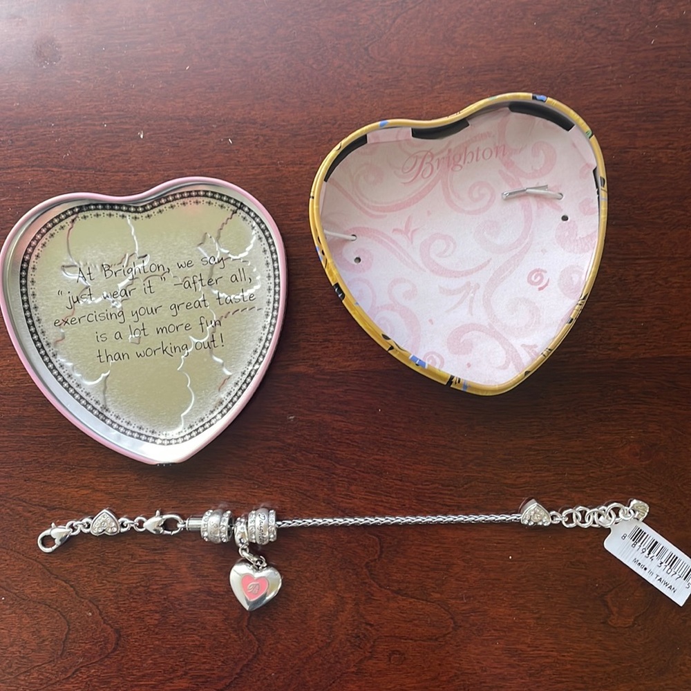 Brighton charm bracelet with charms! New in box! Sweet 16